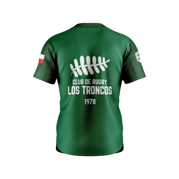 CAMISETA DE ENTRENAMIENTO LOS TRONCOS - VERDE - Imagen 2